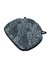 Load image into Gallery viewer, William Morris - Willow Bough Shadow 100% Cotton Large Spindle Back Seat Pads For Garden, Patio, Kitchen, Dining