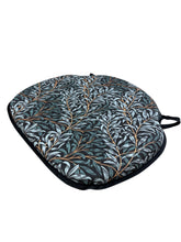Load image into Gallery viewer, William Morris - Willow Bough Shadow 100% Cotton Large Spindle Back Seat Pads For Garden, Patio, Kitchen, Dining