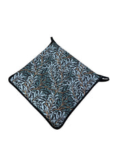 Load image into Gallery viewer, William Morris - Willow Bough Shadow 100% Cotton Square Tie-On Seat Pads Dining/Patio/Garden/Kitchen