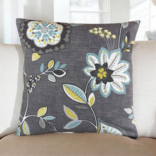 Load image into Gallery viewer, Octavia Charcoal Cushion/Scatter Cover 16" 18" 20" 22" 24"