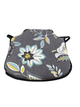 Load image into Gallery viewer, Octavia Charcoal Small Spindle Back Seat Pads For Garden, Patio, Kitchen, Dining