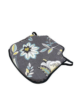 Load image into Gallery viewer, Octavia Charcoal Small Spindle Back Seat Pads For Garden, Patio, Kitchen, Dining