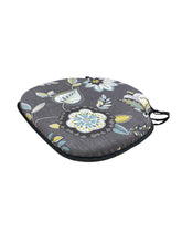 Load image into Gallery viewer, Octavia Charcoal Large Spindle Back Seat Pads For Garden, Patio, Kitchen, Dining