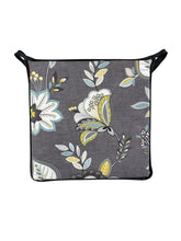 Load image into Gallery viewer, Octavia Charcoal Square Tie-On Seat Pads Dining/Patio/Garden/Kitchen