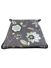 Load image into Gallery viewer, Octavia Charcoal Tapered Seat Pads For Garden, Patio, Kitchen, Dining