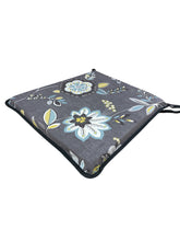 Load image into Gallery viewer, Octavia Charcoal Tapered Seat Pads For Garden, Patio, Kitchen, Dining