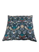 Load image into Gallery viewer, William Morris - Strawberry Thief Tealwood 100% Cotton Cushion/Scatter Cover 16" 18" 20" 22" 24"