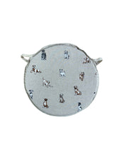Load image into Gallery viewer, Shabby Dogs Round Bistro Seat Pad For Garden/Patio