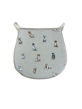 Load image into Gallery viewer, Shabby Dogs D-Shaped Seat Pads For Garden, Patio, Kitchen, Dining