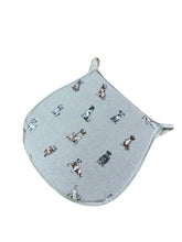 Load image into Gallery viewer, Shabby Dogs D-Shaped Seat Pads For Garden, Patio, Kitchen, Dining