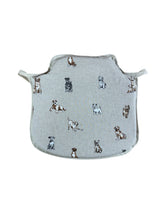 Load image into Gallery viewer, Shabby Dogs Small Spindle Back Seat Pads For Garden, Patio, Kitchen, Dining