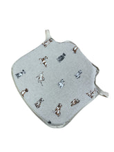 Load image into Gallery viewer, Shabby Dogs Small Spindle Back Seat Pads For Garden, Patio, Kitchen, Dining