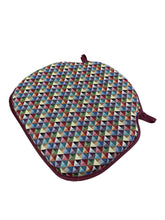 Load image into Gallery viewer, Little Holland Tapestry Large Spindle Back Seat Pads For Garden, Patio, Kitchen, Dining