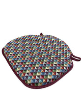 Load image into Gallery viewer, Little Holland Tapestry Large Spindle Back Seat Pads For Garden, Patio, Kitchen, Dining