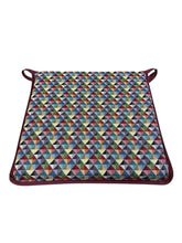Load image into Gallery viewer, Little Holland Tapestry Square Tie-On Seat Pads Dining/Patio/Garden/Kitchen