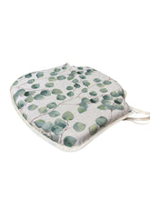 Load image into Gallery viewer, Watercolour Leaves Green Small Spindle Back Seat Pads For Garden, Patio, Kitchen, Dining