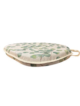 Load image into Gallery viewer, Watercolour Leaves Green Large Spindle Back Seat Pads For Garden, Patio, Kitchen, Dining