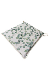 Load image into Gallery viewer, Watercolour Leaves Green Tapered Seat Pads For Garden, Patio, Kitchen, Dining