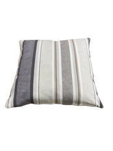 Load image into Gallery viewer, Luella Stripe Natural Cushion/Scatter Cover 16" 18" 20" 22" 24"