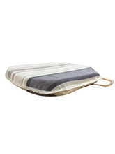Load image into Gallery viewer, Luella Stripe Natural Small Spindle Back Seat Pads For Garden, Patio, Kitchen, Dining