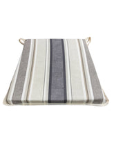 Load image into Gallery viewer, Luella Stripe Natural Tapered Seat Pads For Garden, Patio, Kitchen, Dining