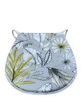 Load image into Gallery viewer, Tropicana Smoke D-Shaped Seat Pads For Garden, Patio, Kitchen, Dining