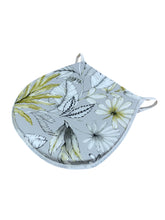 Load image into Gallery viewer, Tropicana Smoke D-Shaped Seat Pads For Garden, Patio, Kitchen, Dining