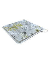 Load image into Gallery viewer, Tropicana Smoke Square Tie-On Seat Pads Dining/Patio/Garden/Kitchen