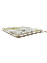 Load image into Gallery viewer, Tropicana Smoke Square Tie-On Seat Pads Dining/Patio/Garden/Kitchen