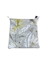 Load image into Gallery viewer, Tropicana Smoke Tapered Seat Pads For Garden, Patio, Kitchen, Dining