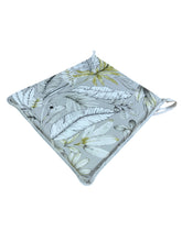 Load image into Gallery viewer, Tropicana Smoke Tapered Seat Pads For Garden, Patio, Kitchen, Dining