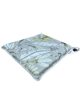 Load image into Gallery viewer, Tropicana Smoke Tapered Seat Pads For Garden, Patio, Kitchen, Dining