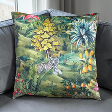 Load image into Gallery viewer, Royal Garden Luxury Velvet Zipped Cushion/Scatter Cover