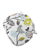 Load image into Gallery viewer, Folki Charcoal Large Spindle Back Seat Pads For Garden, Patio, Kitchen, Dining