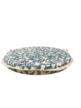 Load image into Gallery viewer, Entwistle Blue Round Bistro Patio Seat Pads 12" 14" 16"
