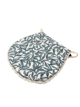 Load image into Gallery viewer, Entwistle Blue D-Shaped Seat Pads For Garden, Patio, Kitchen, Dining