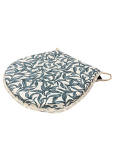 Load image into Gallery viewer, Entwistle Blue D-Shaped Seat Pads For Garden, Patio, Kitchen, Dining
