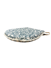 Load image into Gallery viewer, Entwistle Blue D-Shaped Seat Pads For Garden, Patio, Kitchen, Dining