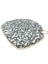Load image into Gallery viewer, Entwistle Blue Large Spindle Back Seat Pads For Garden, Patio, Kitchen, Dining