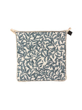Load image into Gallery viewer, Entwistle Blue Square Tie-On Seat Pads Dining/Patio/Garden/Kitchen