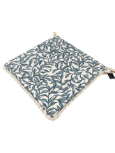 Load image into Gallery viewer, Entwistle Blue Square Tie-On Seat Pads Dining/Patio/Garden/Kitchen