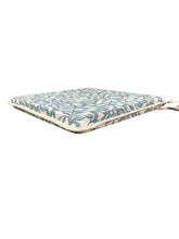 Load image into Gallery viewer, Entwistle Blue Square Tie-On Seat Pads Dining/Patio/Garden/Kitchen