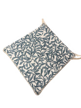 Load image into Gallery viewer, Entwistle Blue Tapered Seat Pads For Garden, Patio, Kitchen, Dining