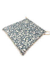 Load image into Gallery viewer, Entwistle Blue Tapered Seat Pads For Garden, Patio, Kitchen, Dining