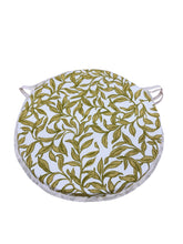 Load image into Gallery viewer, Entwistle Chartreuse Round Bistro Patio Seat Pads 12" 14" 16"