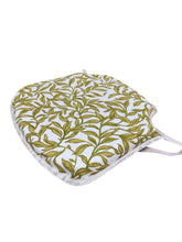 Load image into Gallery viewer, Entwistle Chartreuse Small Spindle Back Seat Pads For Garden, Patio, Kitchen, Dining