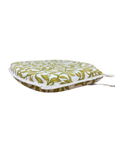 Load image into Gallery viewer, Entwistle Chartreuse Small Spindle Back Seat Pads For Garden, Patio, Kitchen, Dining