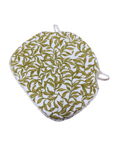 Load image into Gallery viewer, Entwistle Chartreuse Large Spindle Back Seat Pads For Garden, Patio, Kitchen, Dining