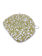 Load image into Gallery viewer, Entwistle Chartreuse Large Spindle Back Seat Pads For Garden, Patio, Kitchen, Dining