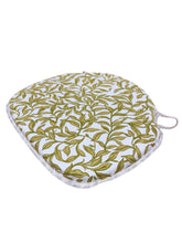 Load image into Gallery viewer, Entwistle Chartreuse Large Spindle Back Seat Pads For Garden, Patio, Kitchen, Dining